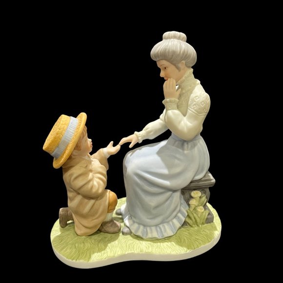 Rare Vintage Treasured Memories figurine "Just Like Grandpa", 1989 - Picture 3 of 6